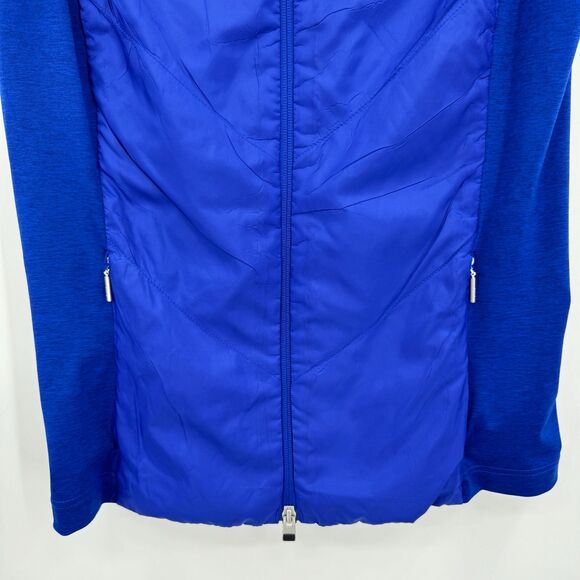 KJUS Blue Radiation Full Zip Golf Vest Mayacama GC Size M Medium (38 EUR) - Picture 3 of 6